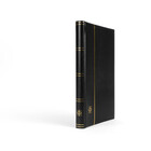 Classeur A4, 32 pages (Noir) - 9 bandes - Noir, incl, boite de protection  - série Premium, Simili-cuir - dim: 230 x 305 x 30 ■ par pc.