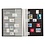 Insteekalbum A4, 64 bladzijden (Zwart) - 9 stroken - Groen - serie Comfort original, Kunstleder - afm: 230 x 305 x 55 ■ per st.