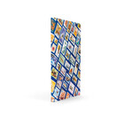 Insteekalbum A4, 16 bladzijden (Wit) - 9 stroken - Meerkleurig - serie Hobby, Kunststof folie met een glad oppervlak - afm: 230 x 305 x 20 ■ per st.