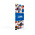 Insteekalbum A4, 16 bladzijden (Zwart) - 9 stroken - Meerkleurig - serie Stamps, Kunststof folie met een glad oppervlak - afm: 230 x 305 x 20 ■ per st.