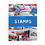 Insteekalbum A5, 16 bladzijden (Wit) - 6 stroken - Meerkleurig - serie Stamps, Kunststof folie met een glad oppervlak - afm: 230 x 305 x 20 ■ per st.
