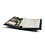 Insteekalbum A4, 64 bladzijden (Zwart ) - 9 stroken - Blauw - serie Basic, Kunstleder - afm: 230 x 305 x 55 ■ per st.