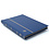 Insteekalbum A4, 32 bladzijden (Zwart ) - 9 stroken - Blauw - serie Basic, Kunstleder - afm: 230 x 305 x 30 ■ per st.