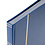 Insteekalbum A4, 32 bladzijden (Zwart ) - 9 stroken - Blauw - serie Basic, Kunstleder - afm: 230 x 305 x 30 ■ per st.