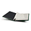Insteekalbum A4, 32 bladzijden (Zwart ) - 9 stroken - Groen - serie Basic, Kunstleder - afm: 230 x 305 x 30 ■ per st.