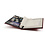 Insteekalbum A4, 32 bladzijden (Zwart ) - 9 stroken - Rood - serie Basic, Kunstleder - afm: 230 x 305 x 30 ■ per st.