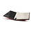 Insteekalbum A4, 32 bladzijden (Zwart ) - 9 stroken - Rood - serie Basic, Kunstleder - afm: 230 x 305 x 30 ■ per st.