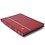 Insteekalbum A4, 32 bladzijden (Zwart ) - 9 stroken - Rood - serie Basic, Kunstleder - afm: 230 x 305 x 30 ■ per st.
