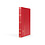 Insteekalbum A5, 32 bladzijden (Zwart ) - 6 stroken - Rood - serie Basic, Kunstleder - afm: 230 x 305 x 30 ■ per st.