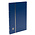 Insteekalbum A4, 16 bladzijden (Zwart ) - 9 stroken - Blauw - serie Basic, Kunstleder - afm: 230 x 305 x 20 ■ per st.