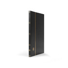 Insteekalbum A4, 16 bladzijden (Zwart ) - 9 stroken - Zwart - serie Basic, Kunstleder - afm: 230 x 305 x 20 ■ per st.