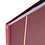 Insteekalbum A4, 16 bladzijden (Zwart ) - 9 stroken - Rood - serie Basic, Kunstleder - afm: 230 x 305 x 20 ■ per st.