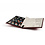 Insteekalbum A4, 16 bladzijden (Zwart ) - 9 stroken - Rood - serie Basic, Kunstleder - afm: 230 x 305 x 20 ■ per st.