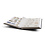 Insteekalbum A4, 64 bladzijden (Wit ) - 9 stroken - Zwart - serie Basic, Kunstleder - afm: 230 x 305 x 55 ■ per st.