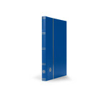 Insteekalbum A4, 32 bladzijden (Wit ) - 9 stroken - Blauw - serie Basic, Kunstleder - afm: 230 x 305 x 30 ■ per st.