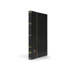 Insteekalbum A4, 32 bladzijden (Wit ) - 9 stroken - Zwart - serie Basic, Kunstleder - afm: 230 x 305 x 30 ■ per st.