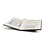 Insteekalbum A4, 32 bladzijden (Wit ) - 9 stroken - Zwart - serie Basic, Kunstleder - afm: 230 x 305 x 30 ■ per st.