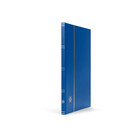 Insteekalbum A4, 16 bladzijden (Wit ) - 9 stroken - Blauw - serie Basic, Kunstleder - afm: 230 x 305 x 20 ■ per st.