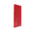 Insteekalbum A4, 16 bladzijden (Wit ) - 9 stroken - Rood - serie Basic, Kunstleder - afm: 230 x 305 x 20 ■ per st.