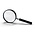 Handle magnifier, Classic model, Magnification factor 2,5x / 5x, Lens diameter Ø 75 mm. - Dim: 170 x 77  x 12 mm. ? per  pc.