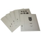 Supplement period: 2016-2022 - Aland - sheets for Basic album (16 pcs.) - Lindner, T preprint sheets (champagne colored)
