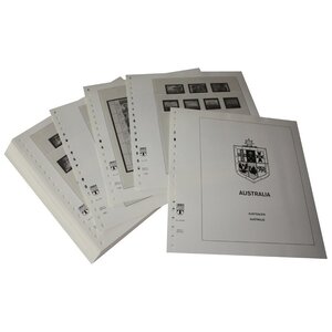 Nachtrag Zeitraum: 1998-2003 - Australien - Blätter für Basisalbum (48 Stk.) - Lindner, T Vordruckblätter (champagnerfarben)
