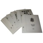 Supplement periode: 1944-1956 - België - bladen voor Basisalbum (34 st.) - Lindner, T voordrukbladen (champagnekleurig)