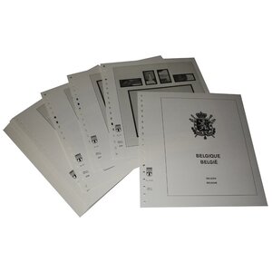 Supplement periode: 2004-2006 - België - bladen voor Basisalbum (42 st.) - Lindner, T voordrukbladen (champagnekleurig)