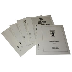 Supplement periode: 1980-1990 - Berlijn - bladen voor Basisalbum (29 st.) - Lindner, T voordrukbladen (champagnekleurig)