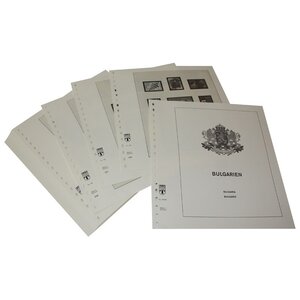 Nachtrag Zeitraum: 1998-2006 - Bulgarien - Blätter für Basisalbum (52 Stk.) - Lindner, T Vordruckblätter (champagnerfarben)