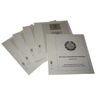 Nachtrag Zeitraum: 1955-1988 - D.D.R., Typ: H - Blätter für Markenheftchen (4 Stk.) - Lindner, T Vordruckblätter (champagnerfarben)