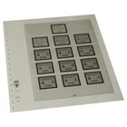 Supplement neutral values:  - Denmark, type: AS - sheet for Dispencer strips - Lindner, T preprint sheets (champagne colored)