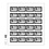 Supplement year:  - Germany, type: AS - sheets for Dispencer strips, nr:  AS8 (1 pcs.) - Lindner, T preprint sheets (champagne colored)