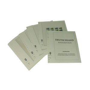 Supplement periode: 2021-2022 - Duitsland, type: FS - bladen voor Basisalbum (17 st.) - Lindner, T voordrukbladen (champagnekleurig)