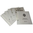 Supplement periode: 1872-1923 - Duitsland 1920-1949 - bladen voor Basisalbum (26 st.) - Lindner, T voordrukbladen (champagnekleurig)