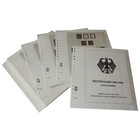Supplement periode: 1945-1946 - Duitsland 1920-1949 - bladen voor Basisalbum (45 st.) - Lindner, T voordrukbladen (champagnekleurig)