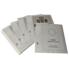 Supplement period: 1985-1989 - Europe - C.E.P.T. - sheets for Basic album (51 pcs.) - Lindner, T preprint sheets (champagne colored)