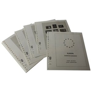 Supplement periode: 2001-2010 - Europa - C.E.P.T. - bladen voor Basisalbum (49 st.) - Lindner, T voordrukbladen (champagnekleurig)