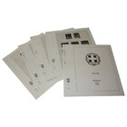 Supplement period: 2012-2016 - Greece - sheets for Basic album (51 pcs.) - Lindner, T preprint sheets (champagne colored)