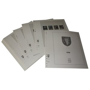 Supplément de période: 1996-2001 - Irlande - feuilles pour Album de base (49 pcs.) - Lindner, T Feuilles pré-imprimées (couleur champagne)