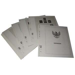 Nachtrag Zeitraum: 1993-1998 - Indonesien - Blätter für Basisalbum (46 Stk.) - Lindner, T Vordruckblätter (champagnerfarben)