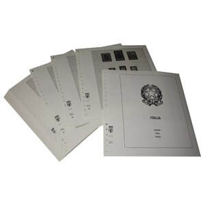 Supplement periode: 1991-1998 - Italië - bladen voor Basisalbum (42 st.) - Lindner, T voordrukbladen (champagnekleurig)