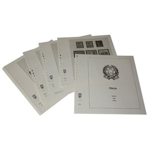 Nachtrag Zeitraum: 2006-2011 - Italien - Blätter für Basisalbum (51 Stk.) - Lindner, T Vordruckblätter (champagnerfarben)
