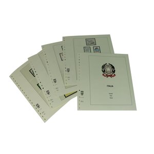 Supplement periode: 2016-2020 - Italië - bladen voor Basisalbum (55 st.) - Lindner, T voordrukbladen (champagnekleurig)