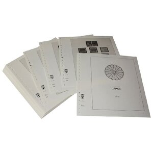 Supplement jaar: 2009 - Japan - bladen voor Basisalbum (36 st.) - Lindner, T voordrukbladen (champagnekleurig)