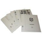 Nachtrag Zeitraum: 1991-2002 - Moldawien - Blätter für Basisalbum (46 Stk.) - Lindner, T Vordruckblätter (champagnerfarben)