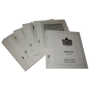 Supplément de période: 1988-2000 - Pays-Bas, type: K - feuilles pour Feuillets (48 pcs.) - Lindner, T Feuilles pré-imprimées (couleur champagne)