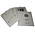 Supplement periode: 2001-2006 - Nederland, type: K - bladen voor Velletjes (48 st.) - Lindner, T voordrukbladen (champagnekleurig)