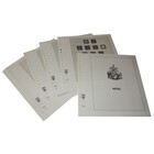 Supplement period: 1881-1972 - Nepal - sheets for Basic album (24 pcs.) - Lindner, T preprint sheets (champagne colored)