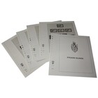 Supplement period: 2004-2017 - Pitcairn Island - sheets for Basic album (48 pcs.) - Lindner, T preprint sheets (champagne colored)